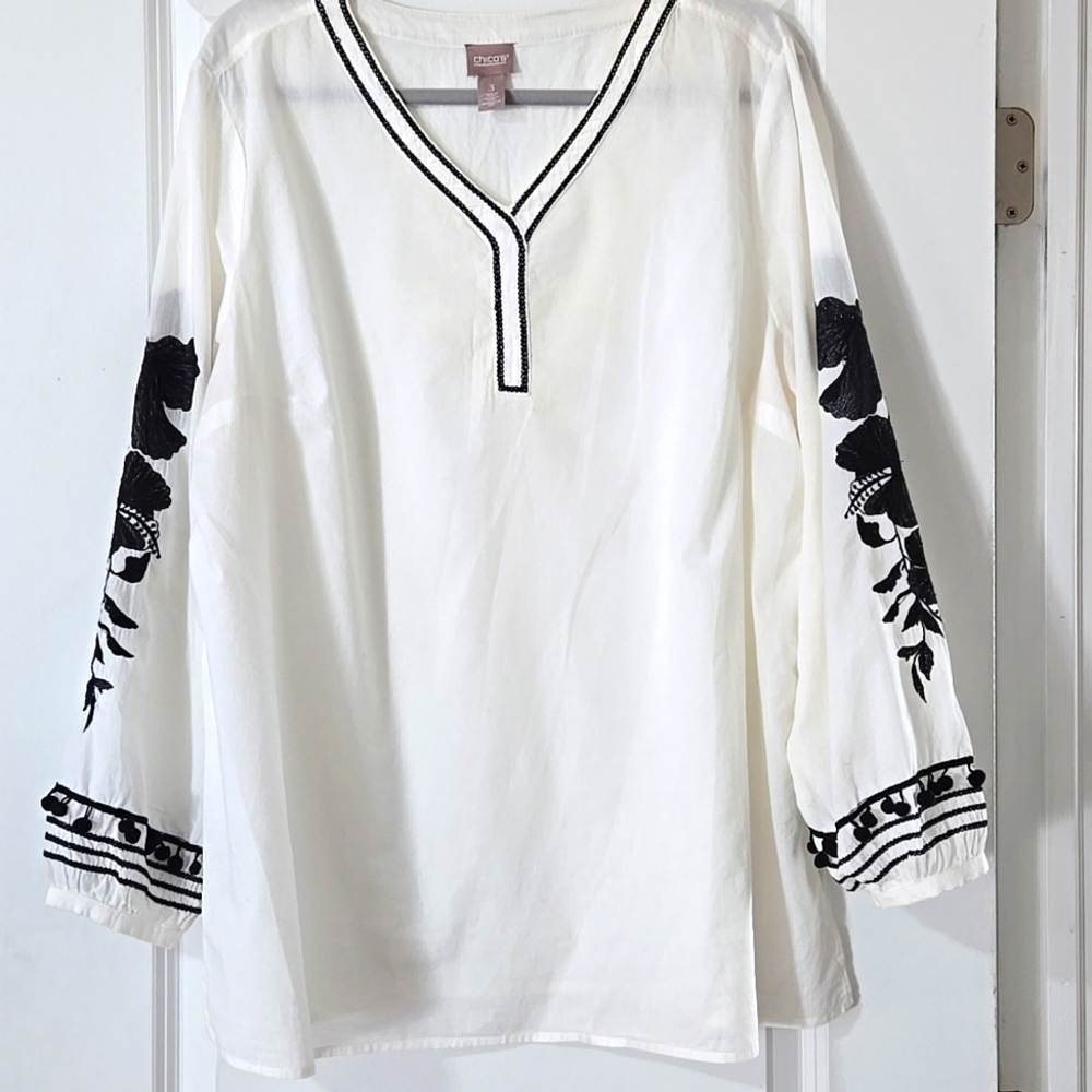 CHICO'S cotton tunic